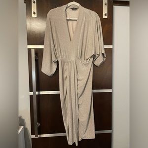 Glittery Batwing Draped Party Dress L by Dress Forum Los Angeles